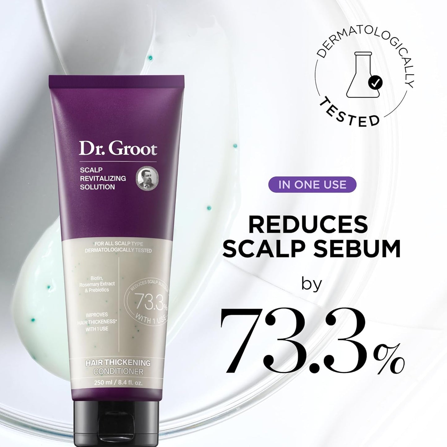 Dr. Groot Thickening Serum, Shampoo, Conditioner, and Scalp Treatment Set for Hair Loss